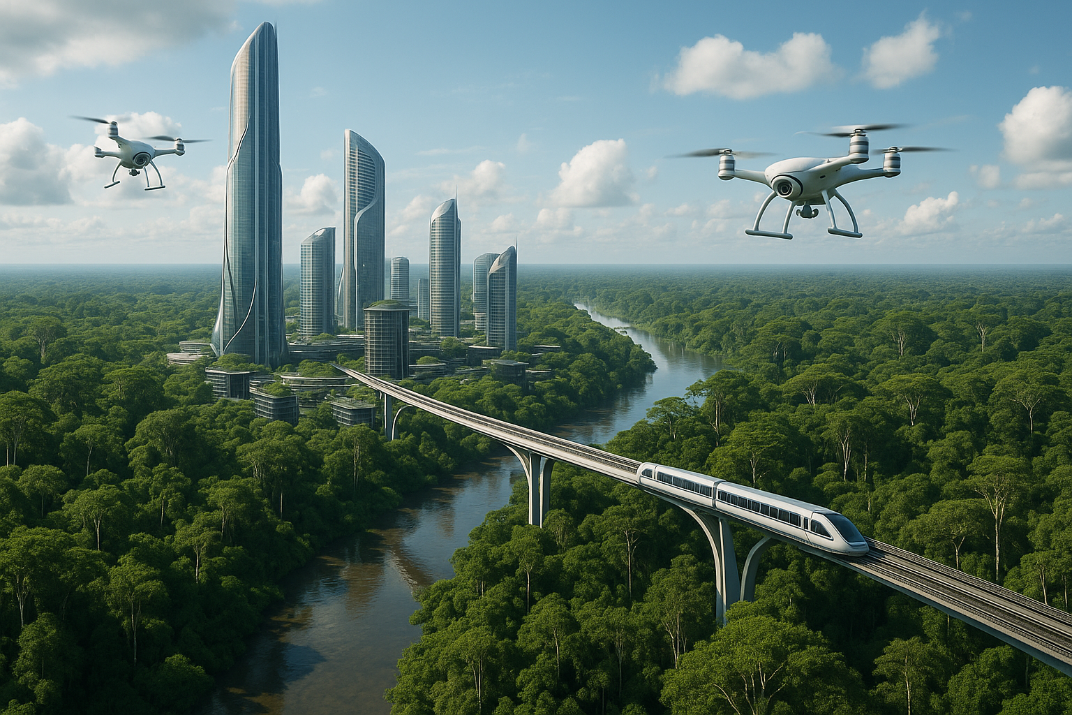 Ciudad futurista